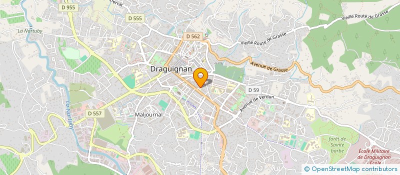 localisation de l'entreprise MADAME MAGALI GAGLIO  DRAGUIGNAN