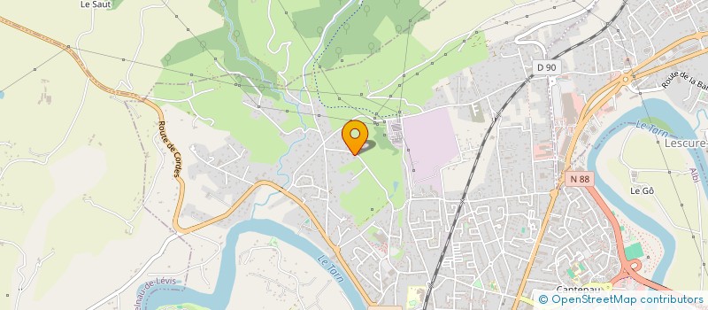 localisation de l'entreprise MADAME MAGALI GALLIOT à ALBI