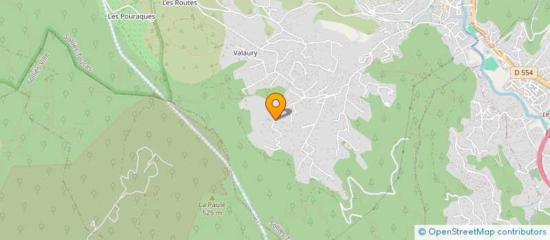 localisation de l'entreprise MADAME MAGALI GAMBAROSA  SOLLIES-TOUCAS