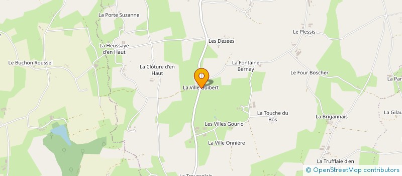localisation de l'entreprise MADAME MAGALI GARCIA à LE MENE
