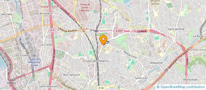 localisation de l'entreprise MADAME MAGALI GATTO à MARSEILLE