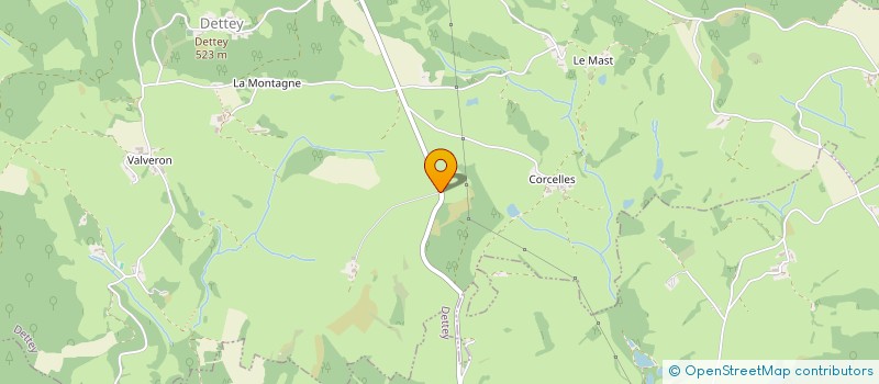 localisation de l'entreprise MADAME MAGALI GAUDILLERE  THIL-SUR-ARROUX