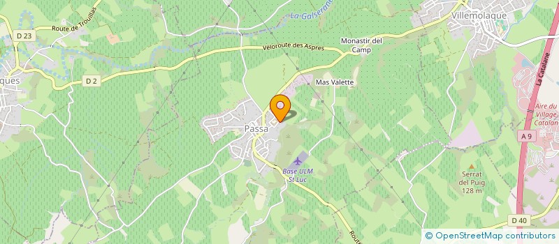 localisation de l'entreprise MADAME MAGALI GAUDIN  PASSA