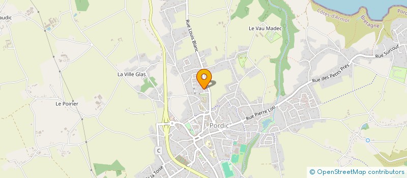 localisation de l'entreprise MADAME MAGALI GENET à PORDIC