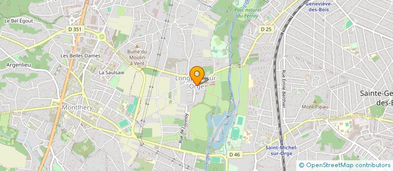 localisation de l'entreprise MADAME MAGALI GENEVRAY  LONGPONT-SUR-ORGE