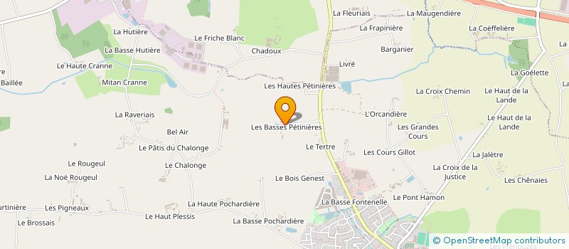 localisation de l'entreprise MADAME MAGALI GERALDINE BRI BELLAIR à DOMAGNE
