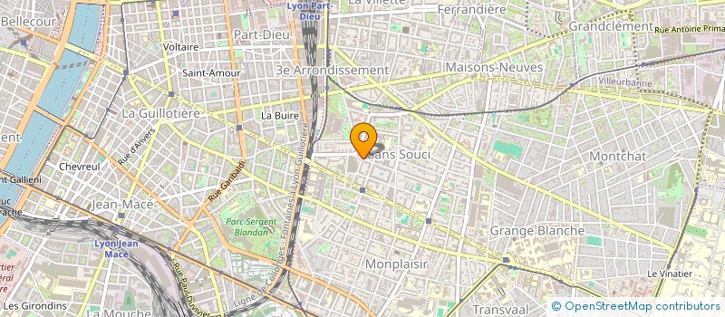 localisation de l'entreprise MADAME MAGALI GIROT  LYON