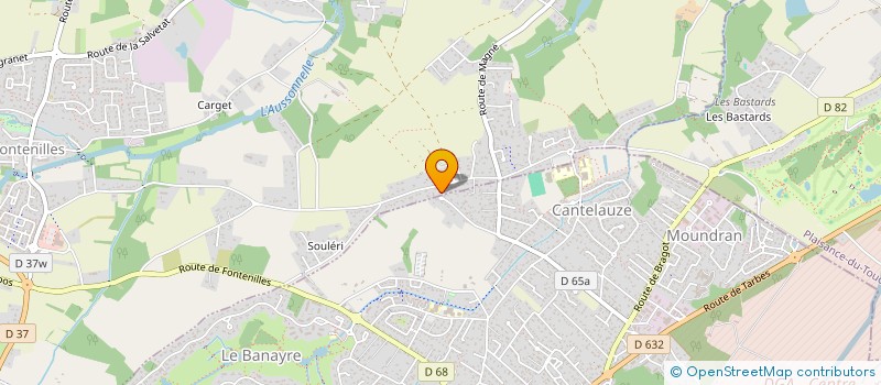 localisation de l'entreprise MADAME MAGALI GIROU  FONSORBES