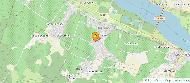 localisation de l'entreprise MADAME MAGALI GLET  PARNAY