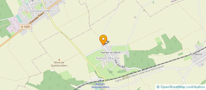 localisation de l'entreprise MADAME MAGALI GODRET à NAMPS-MAISNIL