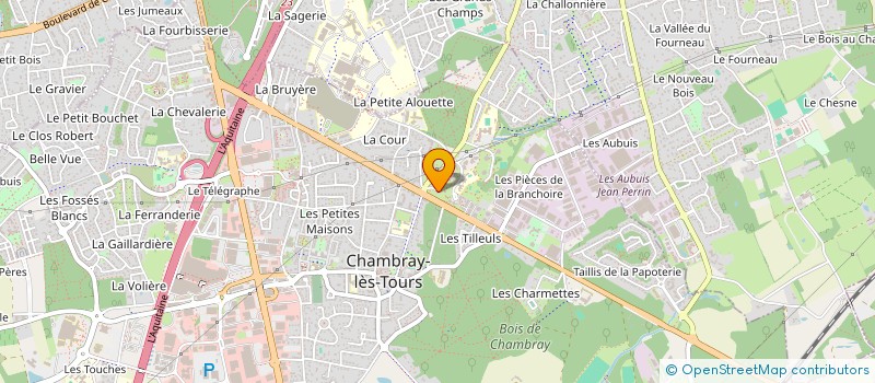 localisation de l'entreprise MADAME MAGALI GRABHERR  CHAMBRAY-LES-TOURS