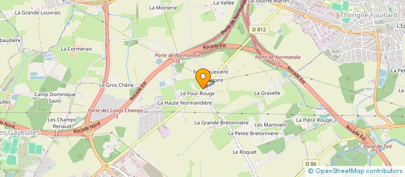 localisation de l'entreprise MADAME MAGALI GRASLAND  CESSON-SEVIGNE