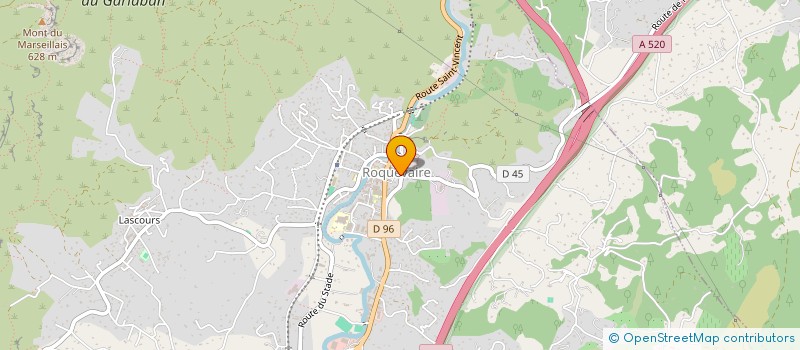 localisation de l'entreprise MADAME MAGALI GRAZIANI  ROQUEVAIRE