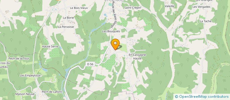localisation de l'entreprise MADAME MAGALI GROS à SALIGNAC-EYVIGUES