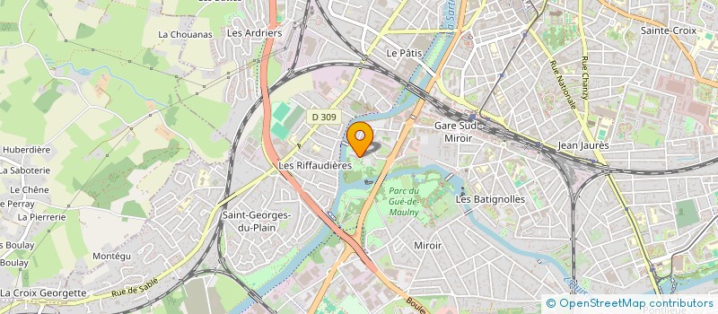 localisation de l'entreprise MADAME MAGALI GUESNERIE à LE MANS