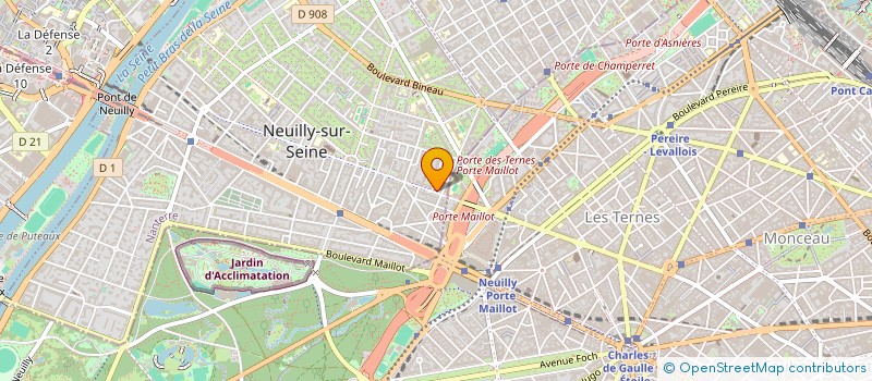 localisation de l'entreprise MADAME MAGALI GUEZET à NEUILLY-SUR-SEINE