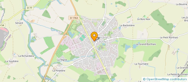 localisation de l'entreprise MADAME MAGALI GUIARD à MONTAIGU-VENDEE