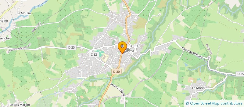 localisation de l'entreprise MADAME MAGALI GUICHARDON  SOUCIEU-EN-JARREST