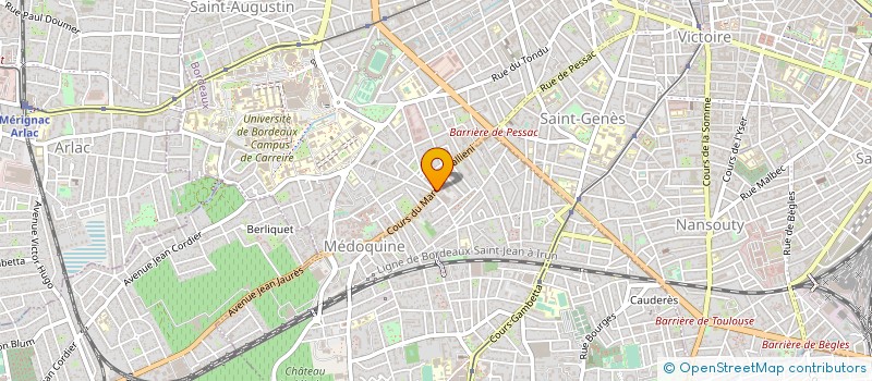 localisation de l'entreprise MADAME MAGALI GUICHEMERRE à TALENCE