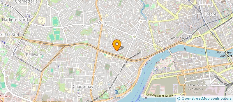 localisation de l'entreprise MADAME MAGALI GUILLARD  NANTES