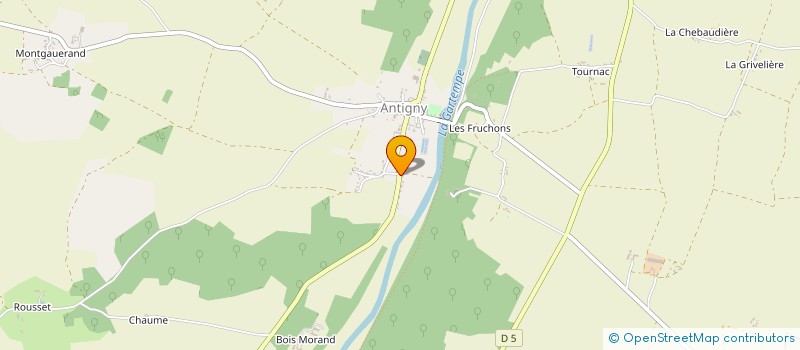 localisation de l'entreprise MADAME MAGALI HAAS à ANTIGNY