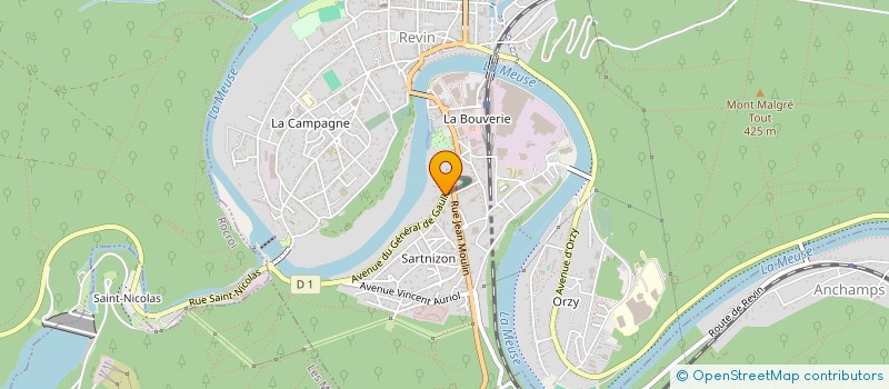 localisation de l'entreprise MADAME MAGALI HAINE  REVIN