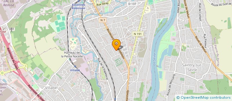 localisation de l'entreprise MADAME MAGALI HAMON à CORBEIL-ESSONNES