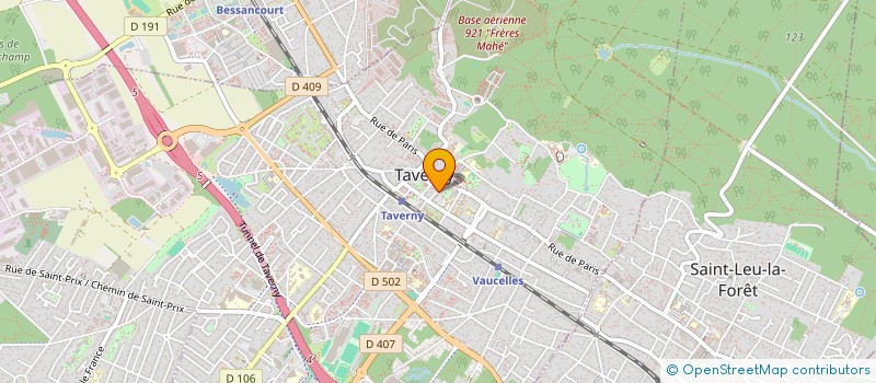 localisation de l'entreprise MADAME MAGALI HEBERT  TAVERNY