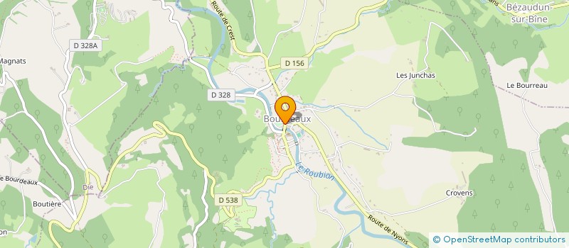 localisation de l'entreprise MADAME MAGALI HEMARD  BOURDEAUX