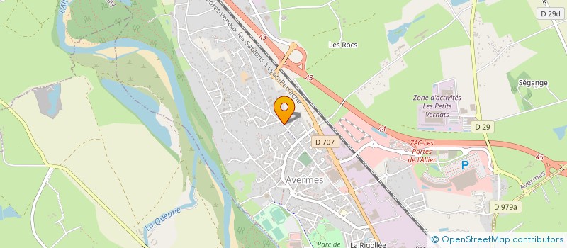 localisation de l'entreprise MADAME MAGALI HERAIL  AVERMES