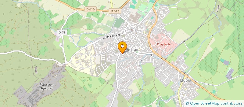 localisation de l'entreprise MADAME MAGALI HERNANDEZ  VILLEMOLAQUE