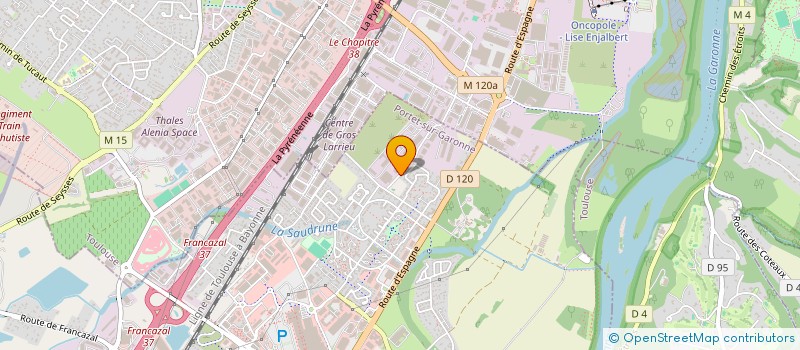 localisation de l'entreprise MADAME MAGALI HERNANDEZ à PORTET-SUR-GARONNE