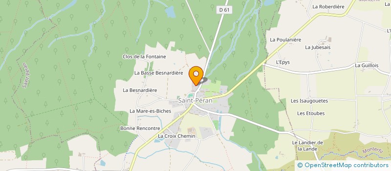 localisation de l'entreprise MADAME MAGALI HERVAULT  SAINT-PERAN