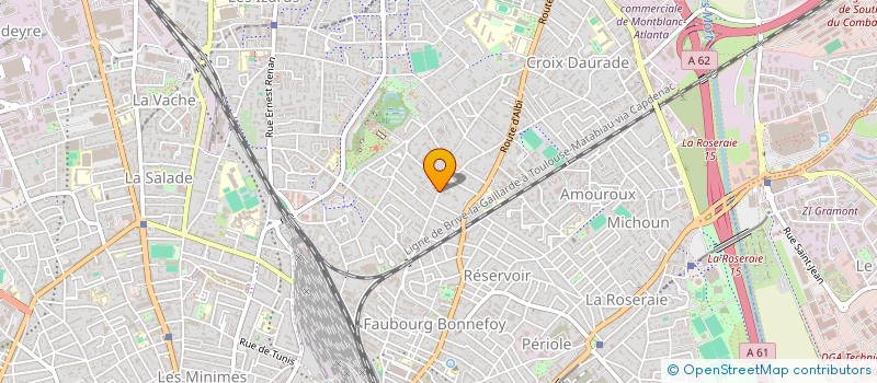 localisation de l'entreprise MADAME MAGALI HOULIER à TOULOUSE