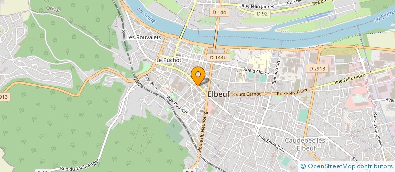 localisation de l'entreprise MADAME MAGALI HUE à EU