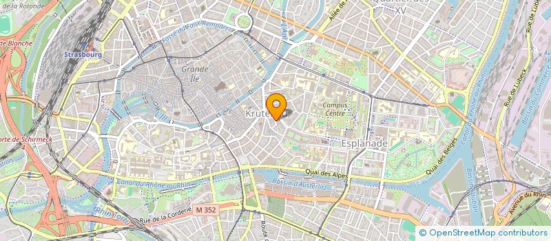 localisation de l'entreprise MADAME MAGALI HURBAIN à STRASBOURG