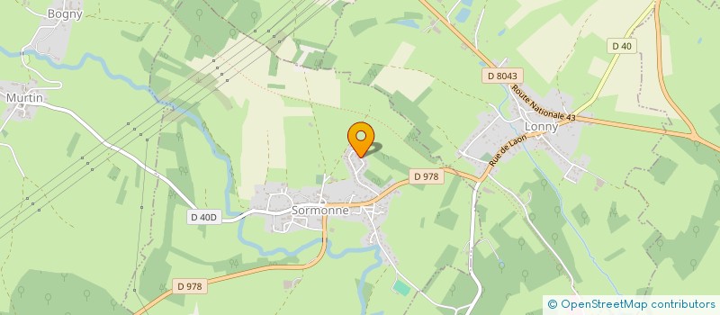 localisation de l'entreprise MADAME MAGALI HUSSON  SORMONNE