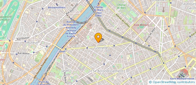 localisation de l'entreprise MADAME MAGALI JAOUEN  PARIS