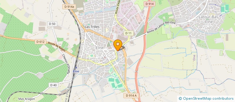 localisation de l'entreprise MADAME MAGALI JAREMA  ELNE