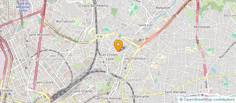 localisation de l'entreprise MADAME MAGALI JAUFFRET à MARSEILLE