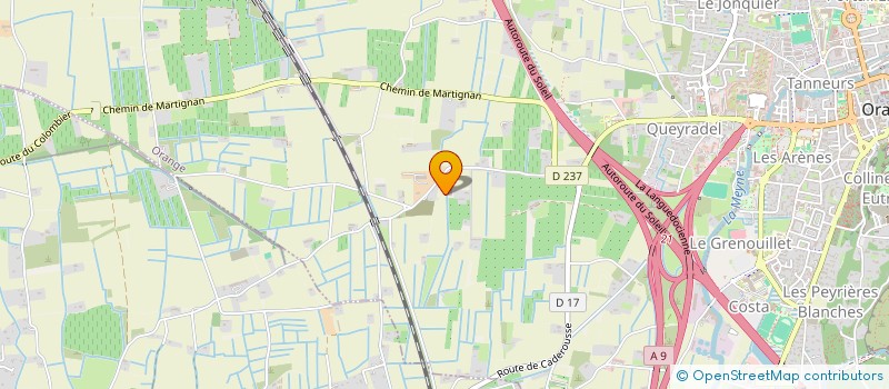 localisation de l'entreprise MADAME MAGALI JEAN  ORANGE