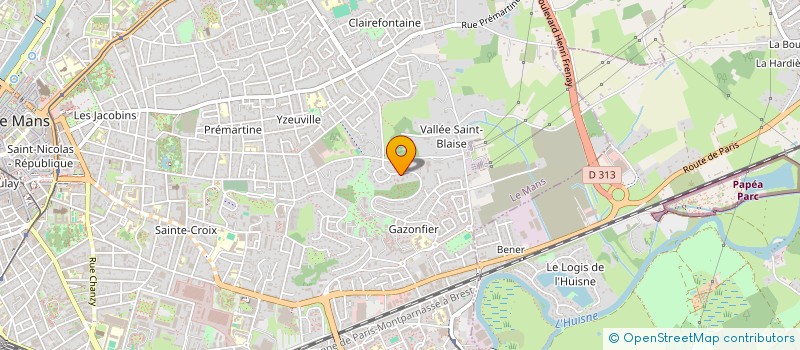 localisation de l'entreprise MADAME MAGALI JOLY à LE MANS