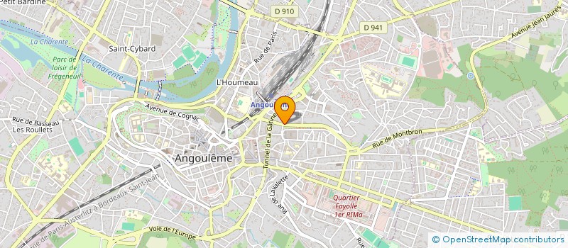 localisation de l'entreprise MADAME MAGALI JONCOUR à ANGOULEME