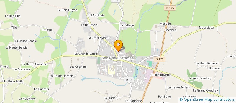 localisation de l'entreprise MADAME MAGALI JOUANNE  SENS-DE-BRETAGNE