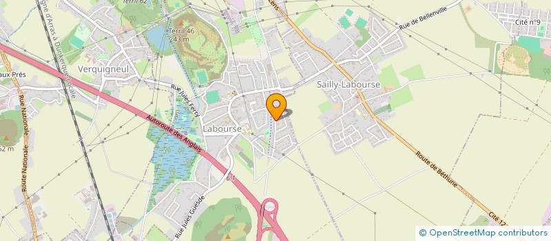 localisation de l'entreprise MADAME MAGALI JOYE  LABOURSE