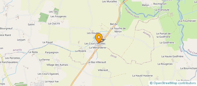 localisation de l'entreprise MADAME MAGALI JUGUET  AMANLIS