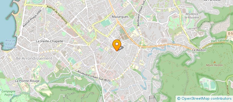 localisation de l'entreprise MADAME MAGALI KAMGA-WABEU à MARSEILLE