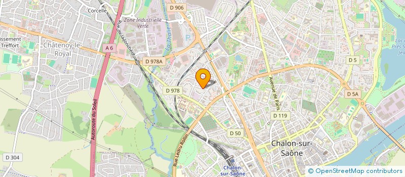 localisation de l'entreprise MADAME MAGALI KAMINSKI à CHALON-SUR-SAONE
