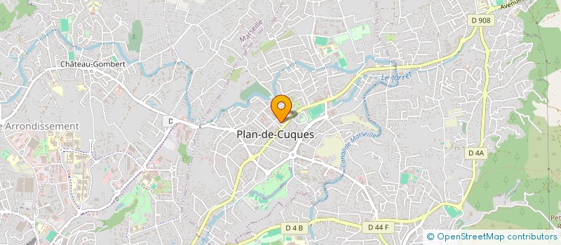 localisation de l'entreprise MADAME MAGALI KARPOUTIAN à PLAN DE CUQUES