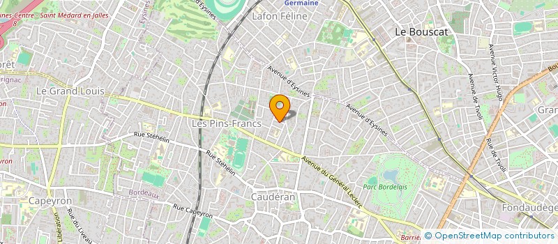 localisation de l'entreprise MADAME MAGALI KERN  BORDEAUX